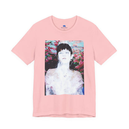 Karaoke paintover. T-Shirt. Pink