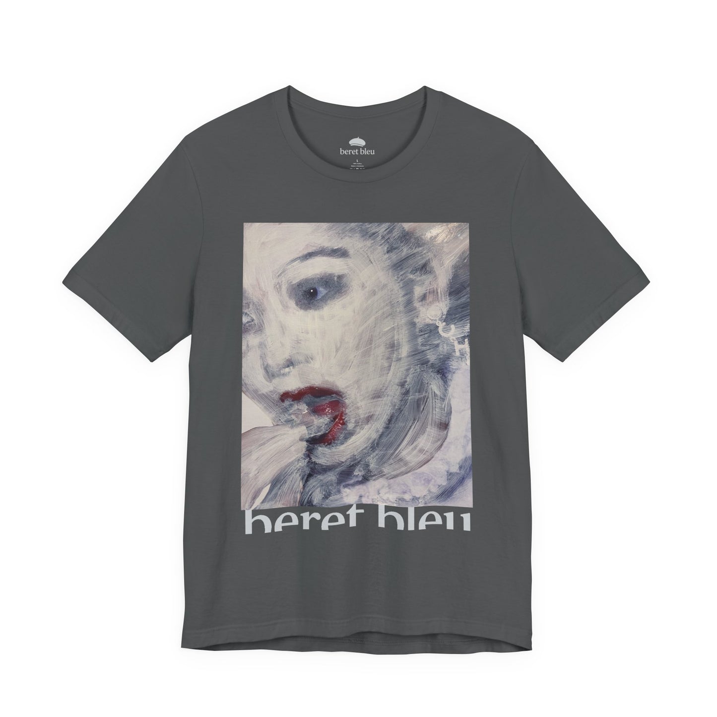 Strawberry paintover. T-Shirt. 5 colours.