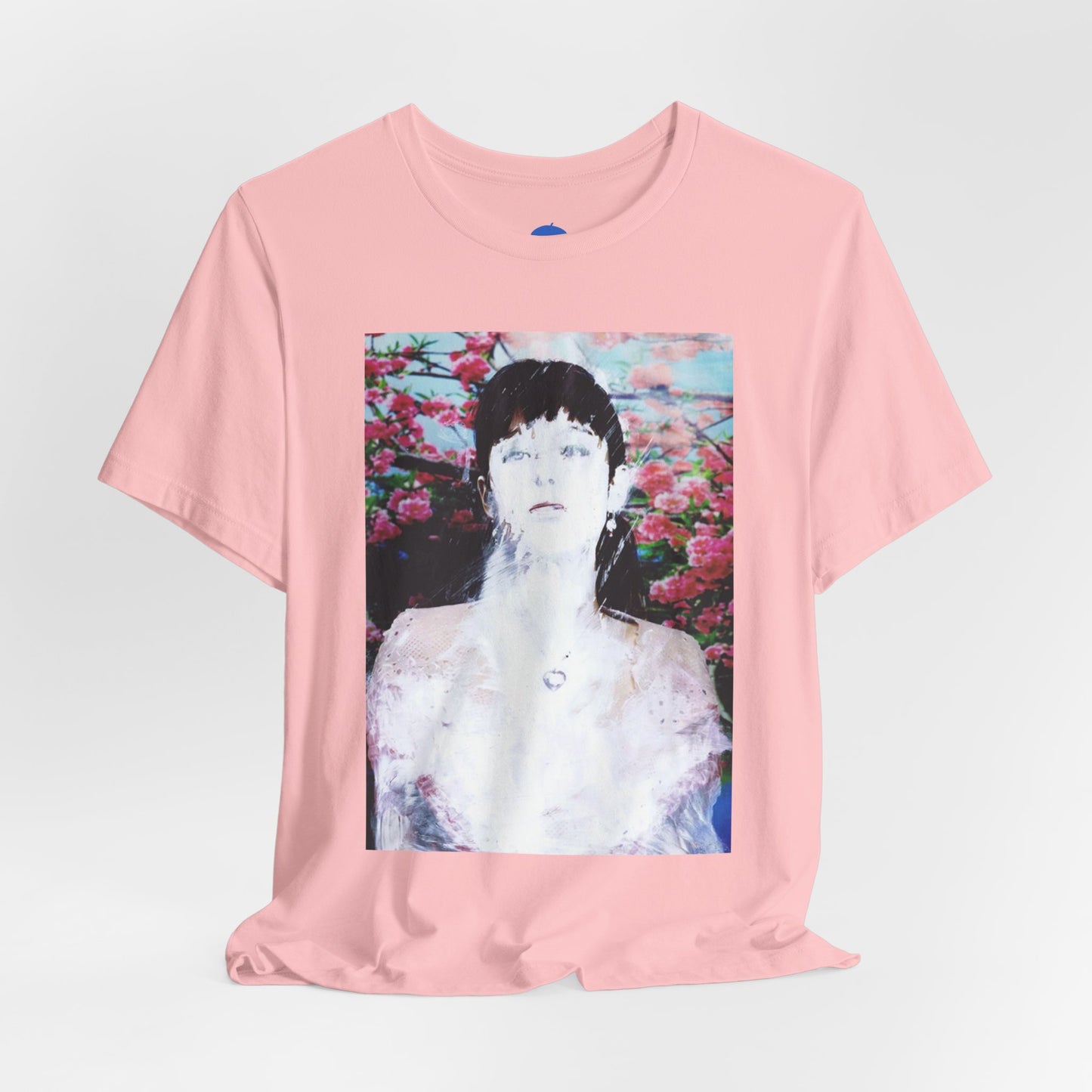 Karaoke paintover. T-Shirt. Pink