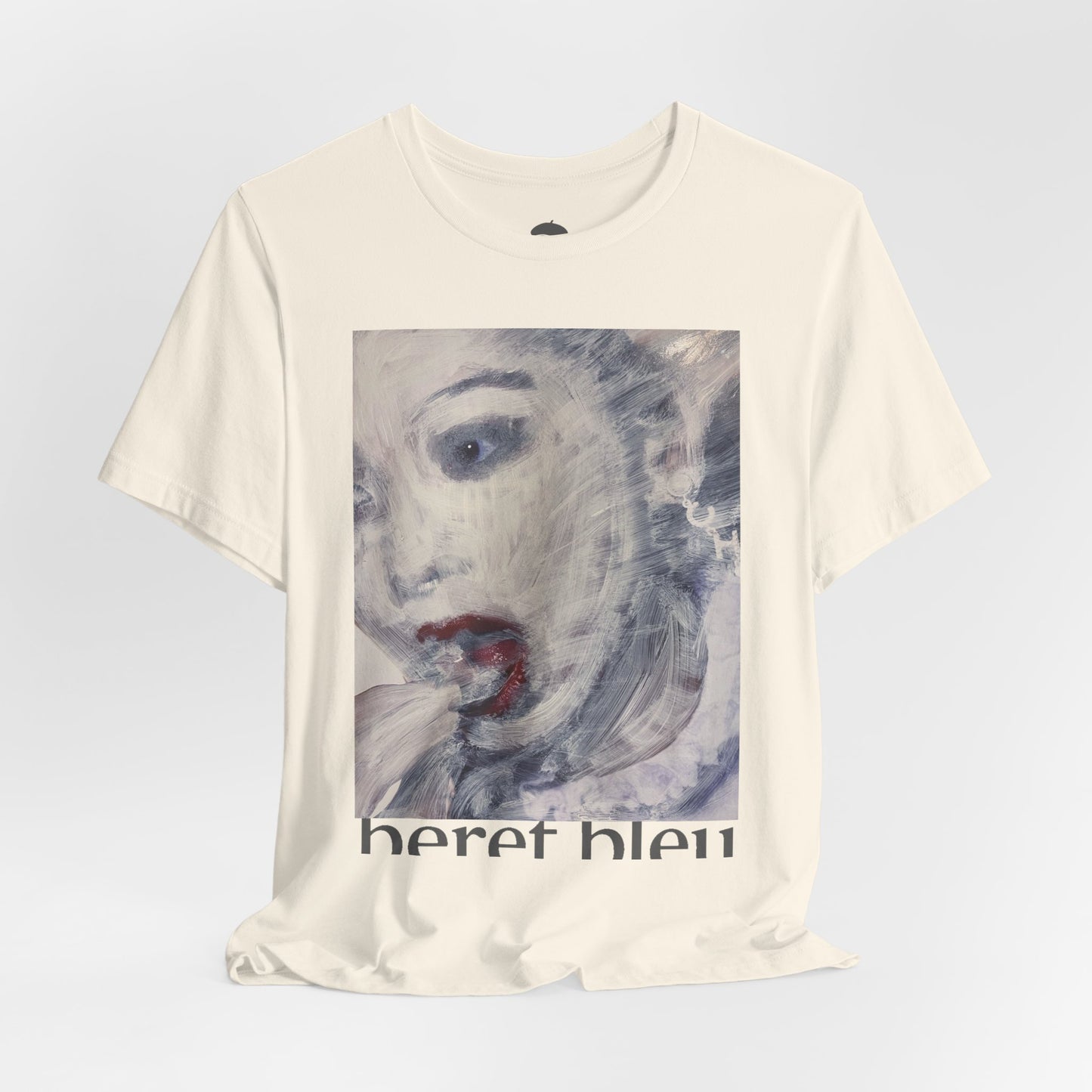 Strawberry paintover. T-Shirt. 5 colours.