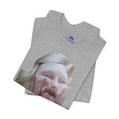 Made a Face Collage. T-Shirt. Grey