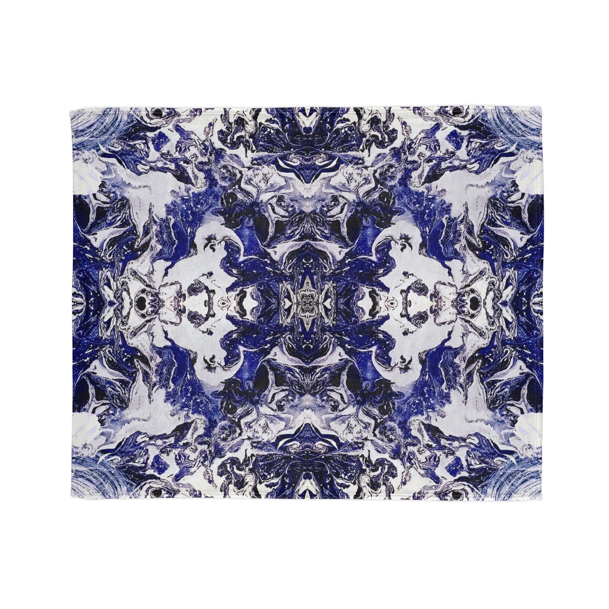 Colorful blanket featuring a vibrant pattern of floral and abstract shapes on a white background, reminiscent of a contemporary painting. Inspired by designs you only find in art studios, it brings a touch of artistic flair to your home decor and house decor. Perfect for enhancing any room with style and creativity, it is an ideal addition for those who appreciate thoughtful interior design and the beauty of art.